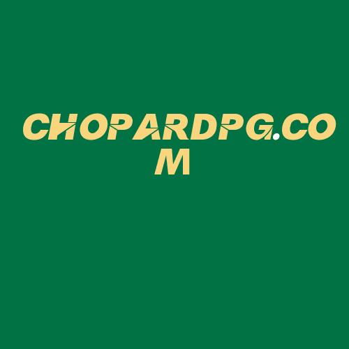 Logo da CHOPARDPG